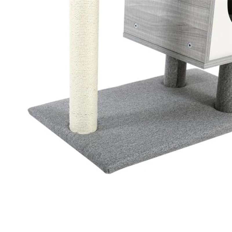 

et Cat Tree Tower Condo House Scratcher Post Toy for Cat Kitten Cat Jumping Toy with Ladder Playing Tree