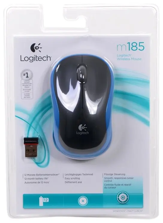Беспроводная мышь LOGITECH M185 |