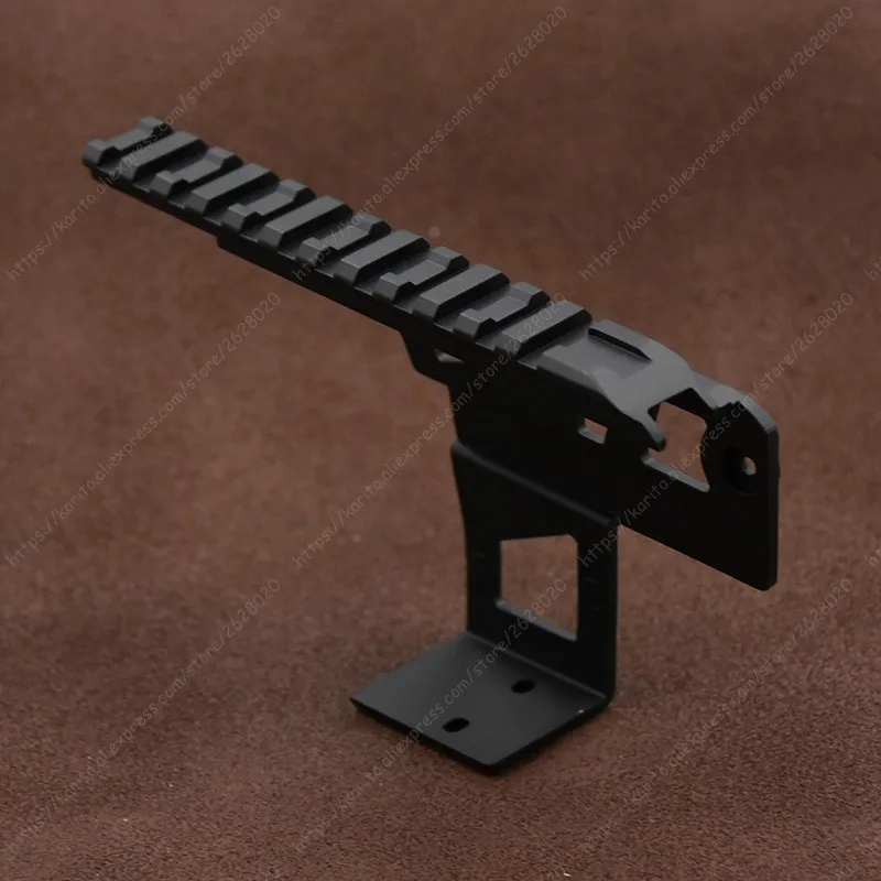 Алюминиевое 20 мм Верхнее Крепление Weaver Rail Scope Side Mount для Airsoft AK47 M6914|base|base rail |