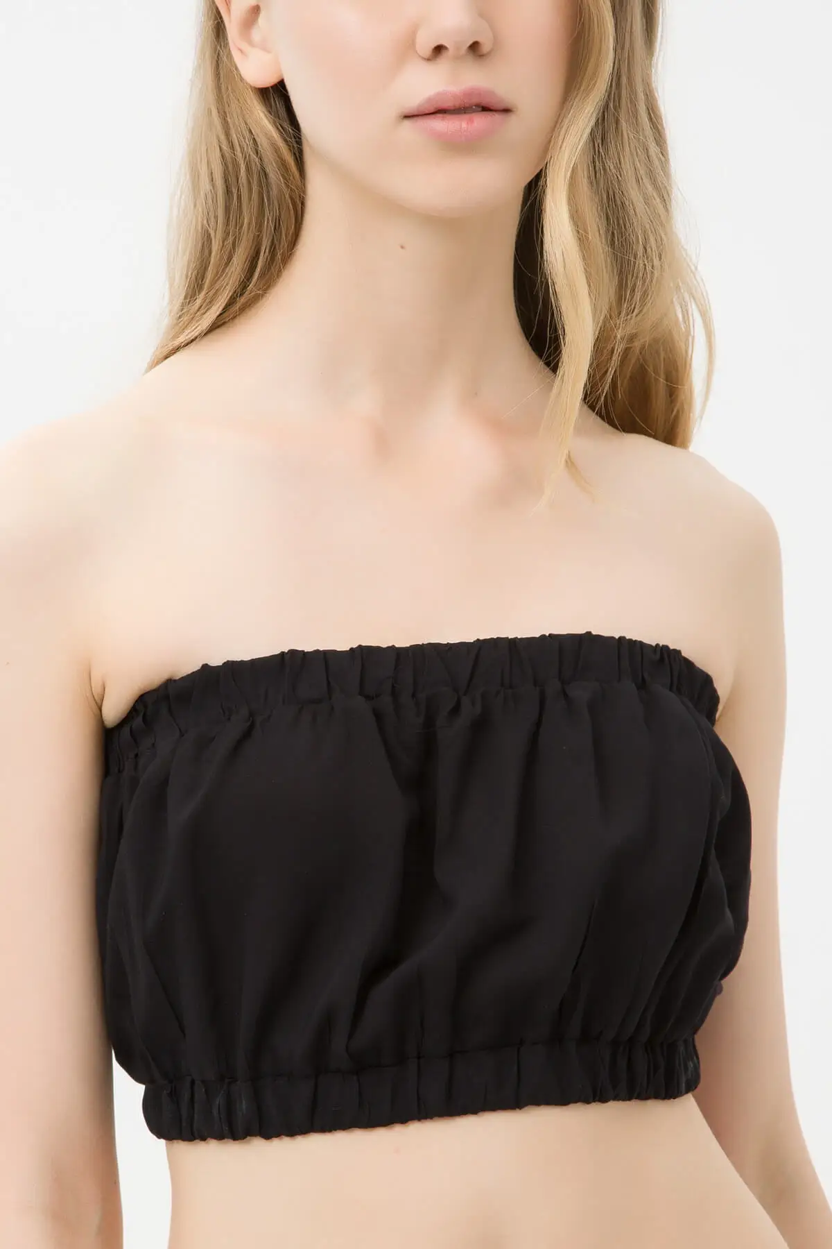 Koton женское черное бюстье 6YAK38990OW | Женская одежда