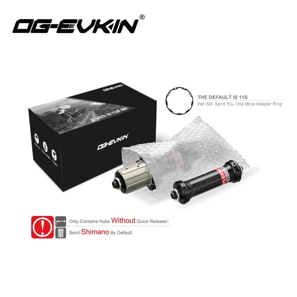OG-EVKIN Novatec AS511SB/FS522SB дорожные велосипедные втулки прямая вытяжная втулка