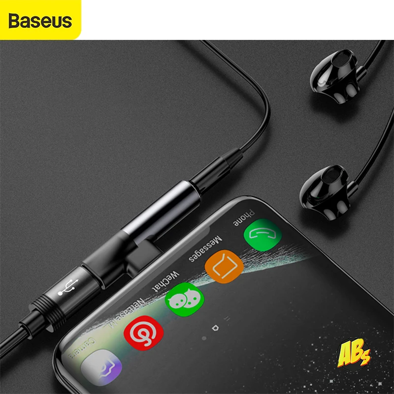 Переходник USB Type-C - AUX 3.5мм + Baseus L41 (CATL41-01) оригинал аудио переходник для телефона usb-c