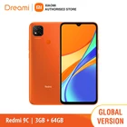 Глобальная версия Смартфон Xiaomi Redmi 9C, 3 ГБ ОЗУ, 64 ГБ (совершенно новыйзапечатанный), 5000 мАч, мобильный телефон MediaTek Helio G35