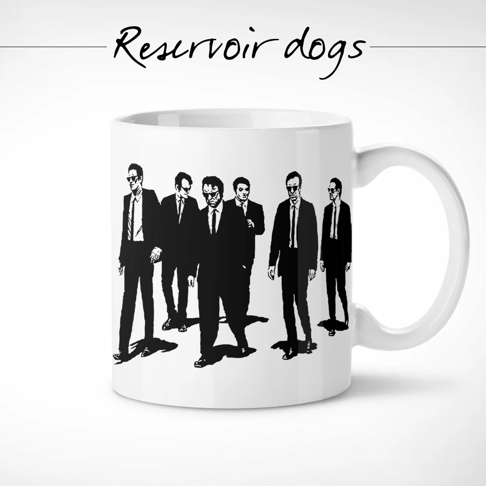 Водохранилище собаки маленькая зеленая сумка кружка/кофейная чашка Quentin Tarantino