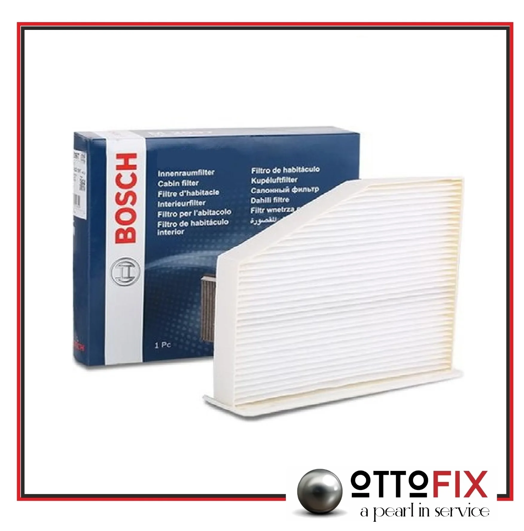 

BOSCH 1987432040 POLLEN FILTER ASTRA G ASTRA H ZAFIRA A