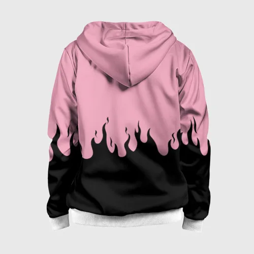 Детская толстовка 3D на молнии BLACKPINK