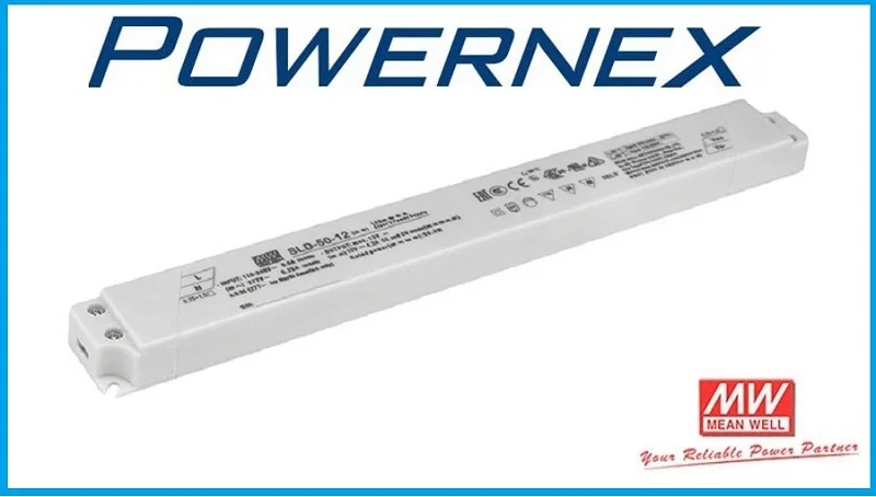 [Power Nex] MEAN WELL original SLD 50 meanwell 12В/24В/60В 50Вт Светодиодный импульсный источник питания с
