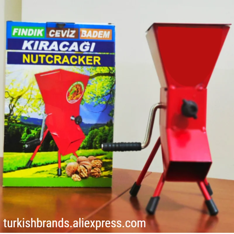 Регулируемая дробилка для орехов с крышкой цельнометаллическая новая модель
