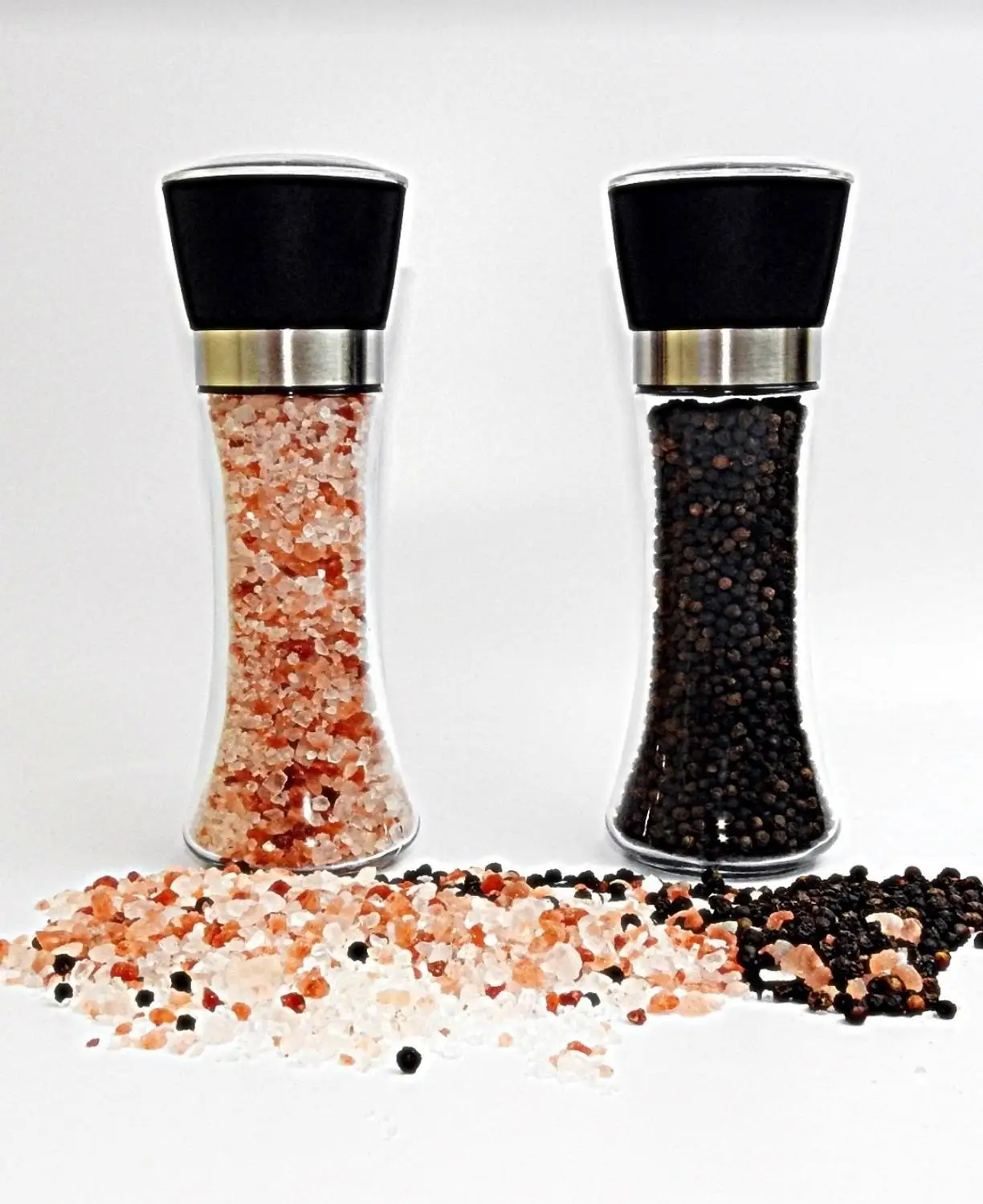 Мельница для соли и перца remium мельница со стеклянным корпусом специй с