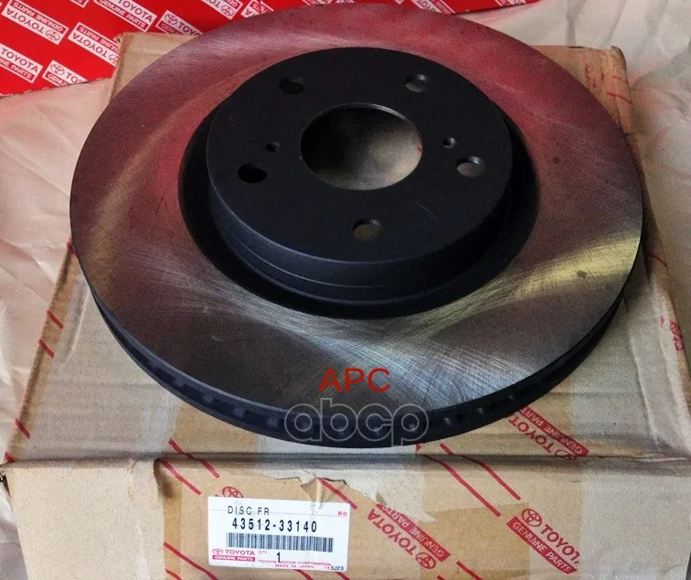 Диск Тормозной Передний Toyota Camry V40 V50 Lexus Es V60 2012 TOYOTA арт. 4351233140|Тормозная жидкость| |
