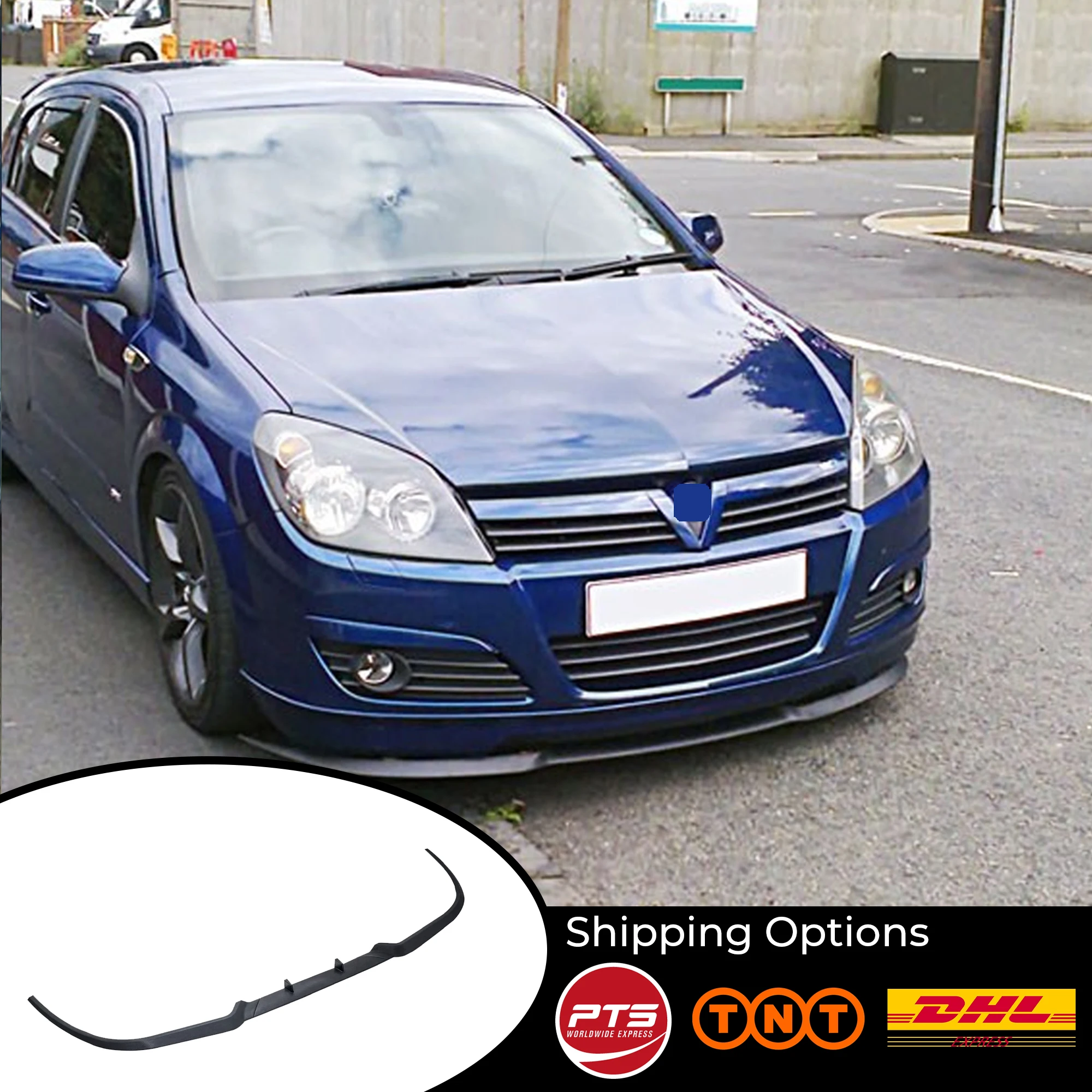 Передний спойлер для VAUXHALL OPEL ASTRA H CUPRA R бампер евро универсальная губа 3 шт. обвес |