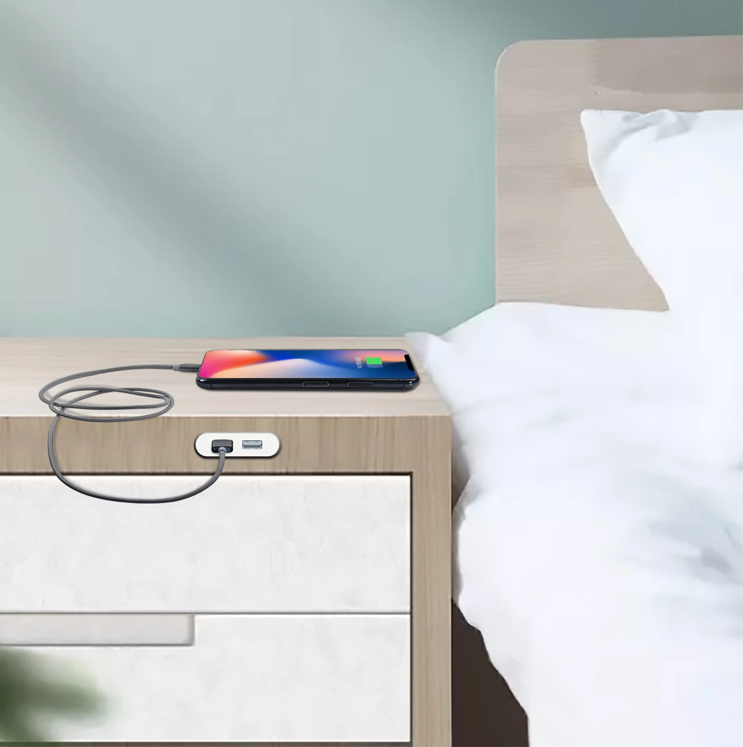 

Зарядное устройство с двумя USB-портами
