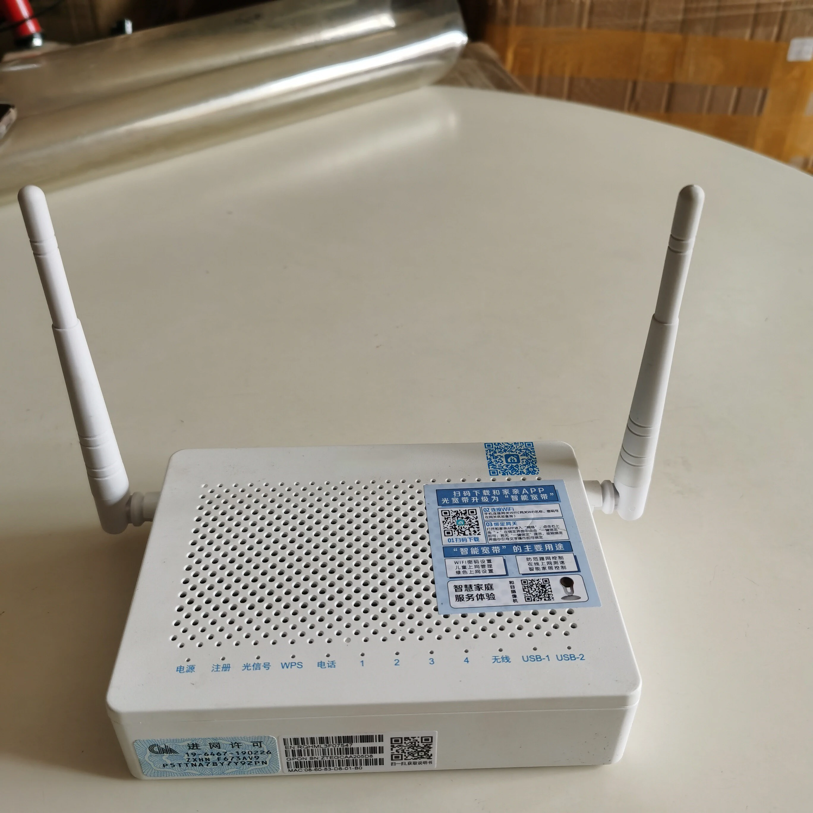 Бесплатная доставка 5 шт. F673a V9 двухдиапазонный 4ge + 1tel 2usb Ac фонарь Wifi Ont ONU Gpon