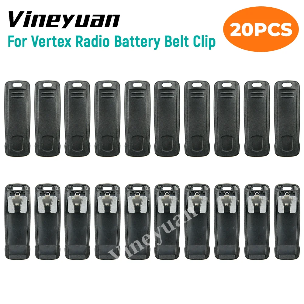 20PCS Walkie Talkie Belt Clip for Vertex EVX-261 EVX-531 AAJ67X001 EVX-534 FNB-V133Li EVX-231 EVX-261 --FNB-V133Li FNB-V134L