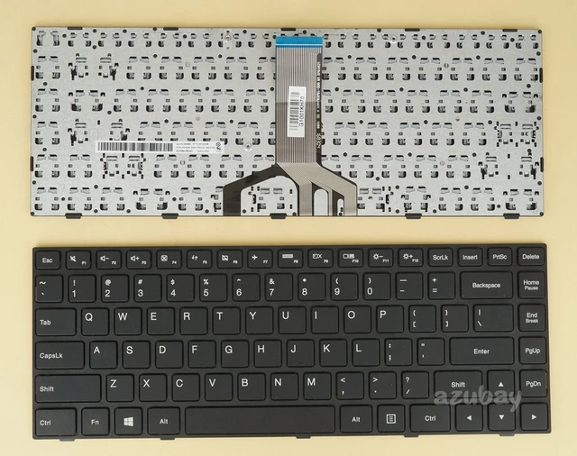 US Keyboard for Lenovo ideapad 100-14IBD 5N20K69625 6365H-US