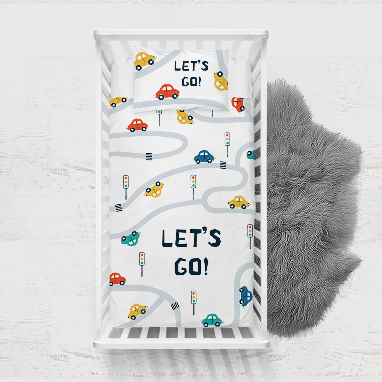 Покрывала для детской комнаты покрывала кровати чехол подушки с 3D принтом белая