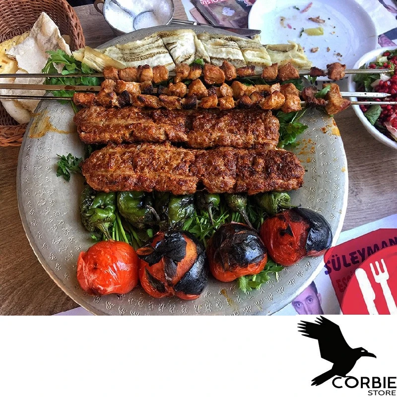 shish kebab machine turkish efba 600 kebapmatic shashlik timed black or red color option original high quality free global shipping