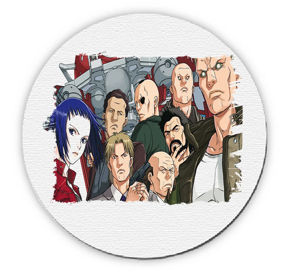 ROUND GHOST IN THE SHELL mousepad raton | Компьютеры и офис