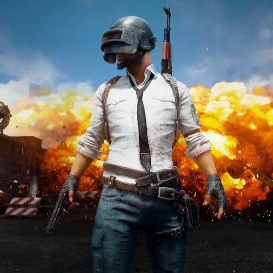 Модный рюкзак вместительный "PUBG" для прогулок и школы на открытом воздухе яркий.