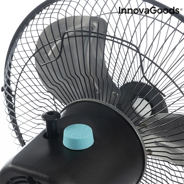InnovaGoods Ø 30 см 60 Вт черный 360 ° Осциллирующий пьедестал вентилятор|Вентиляторы| |
