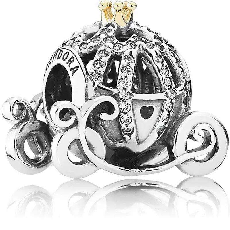 

PANDORA Disney S925 Silver string of beads Charm Mother's Day With Gift Pouch