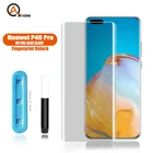 Защитное стекло Akcoo для Huawei P40 Pro, полное проклеивание
