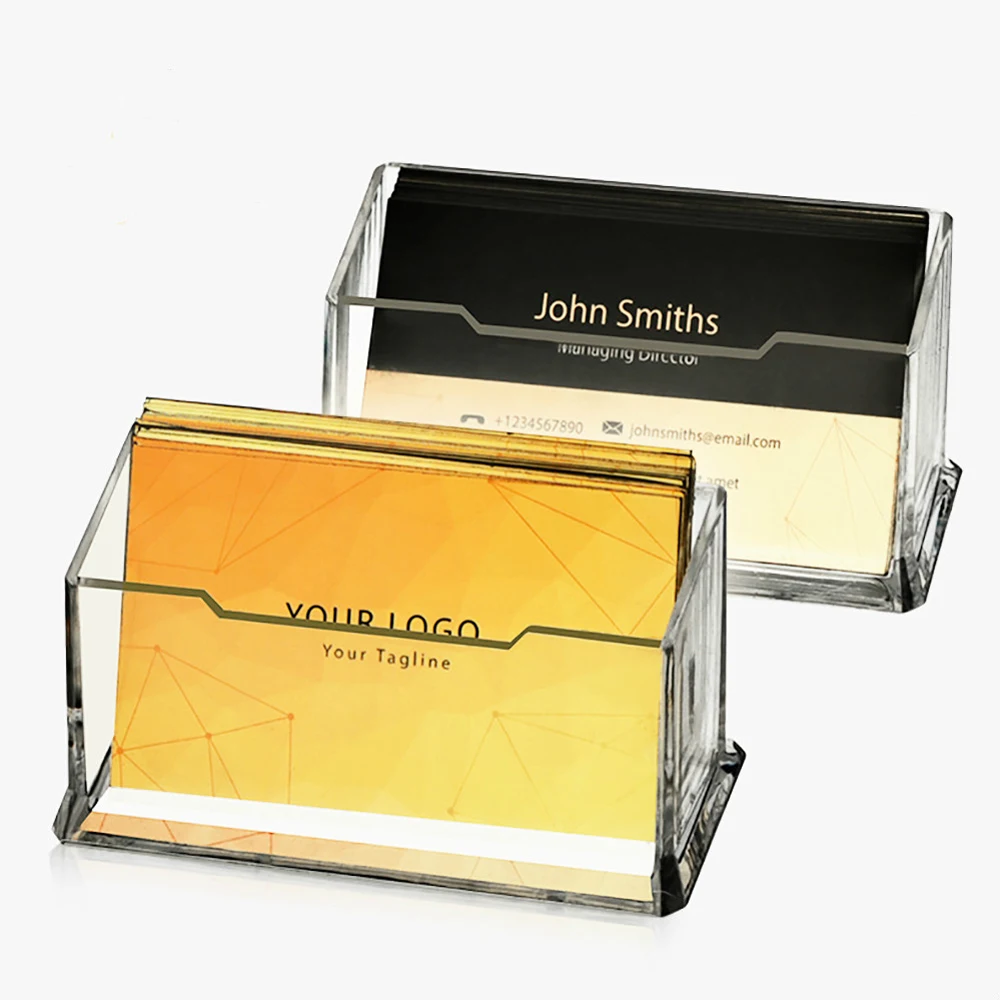 1 шт. держатель для карт прозрачная настольная полка коробка хранения