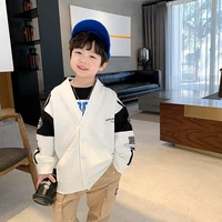 v neck spring autumn boy coat overcoat top kids costume teenage gift children clothes high quality plus size