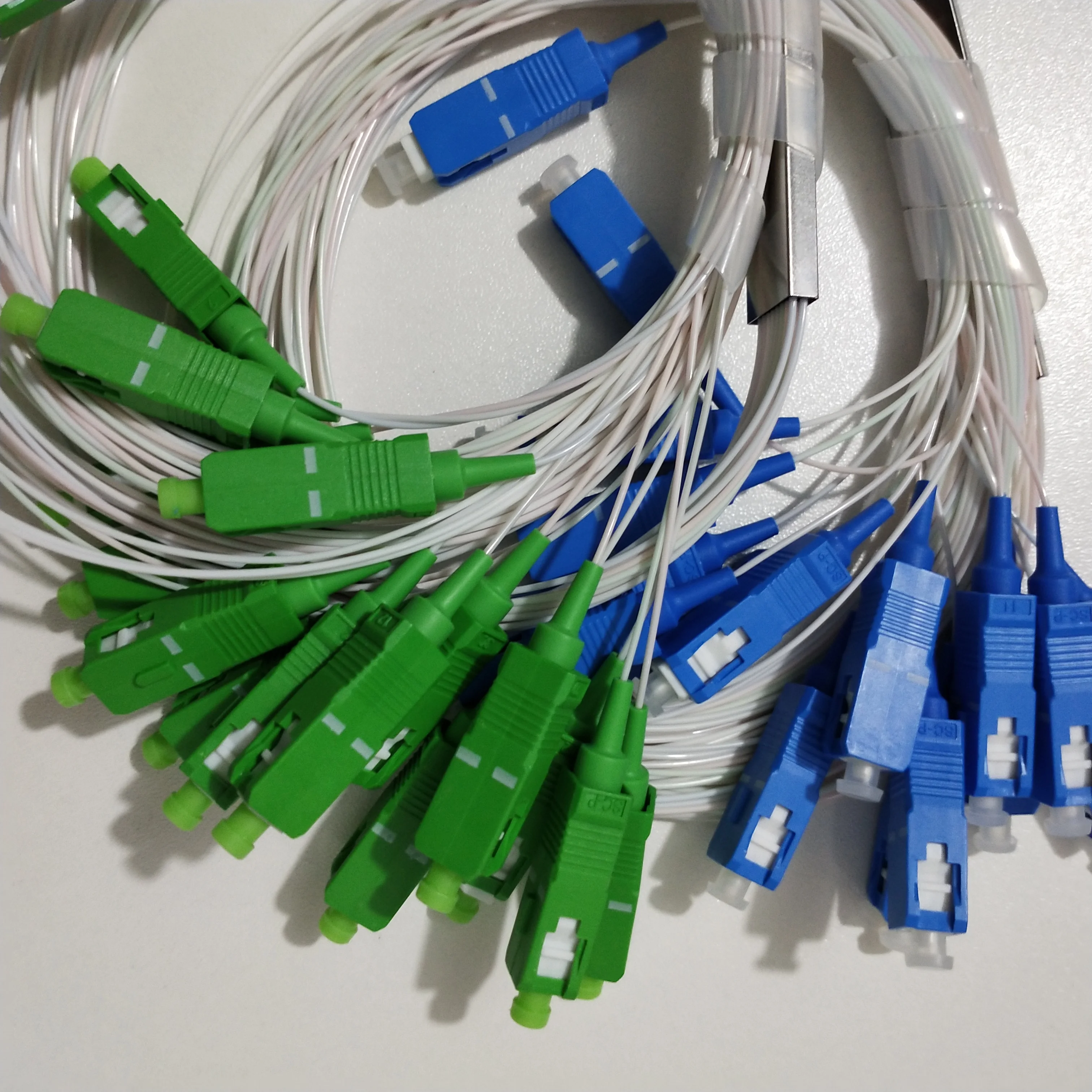 30 шт. Бесплатная доставка Волоконно-оптические 1x16 ПЛК разветвители Ftth