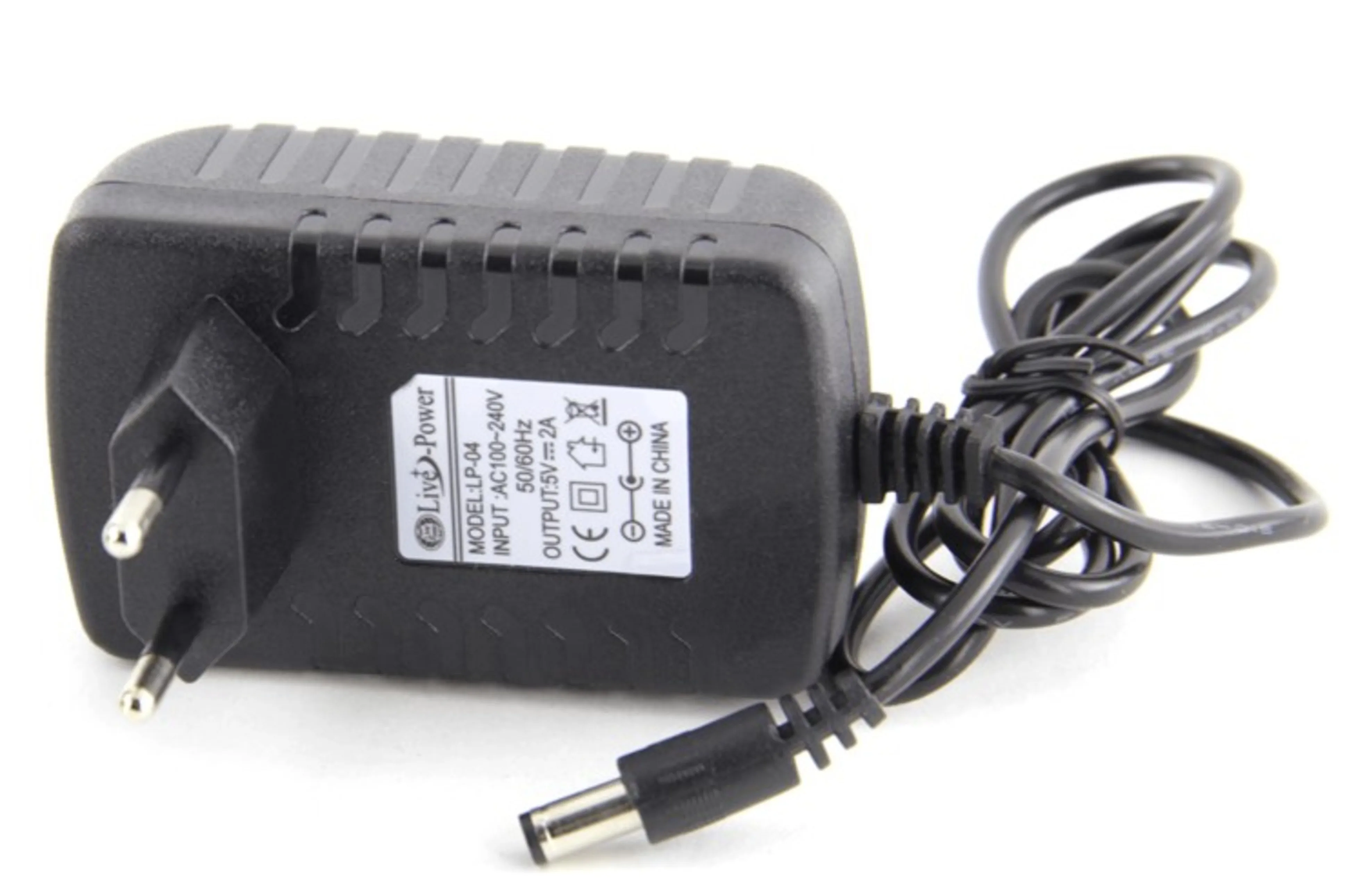 Блок питания Live-Power 5V LP04 5V+2A=2A 5 5*2 для приставок быт техники универсальные World Vision