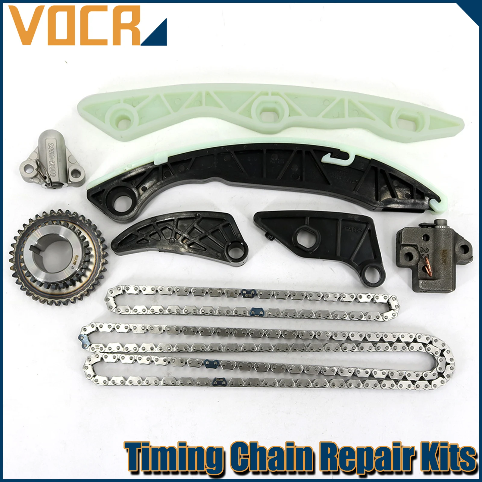 VOCR 4B12 Timing Chain Repair Tensioner Kits For Mitsubishi Outlander Sport 2.4L 2009 Lancer CY5A 2008-2015 Auto Spare Parts