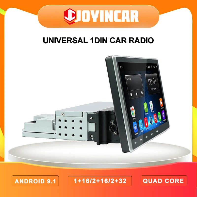1Din Android 10 автомобильный Радио мультимедийный видео плеер GPS навигация 1