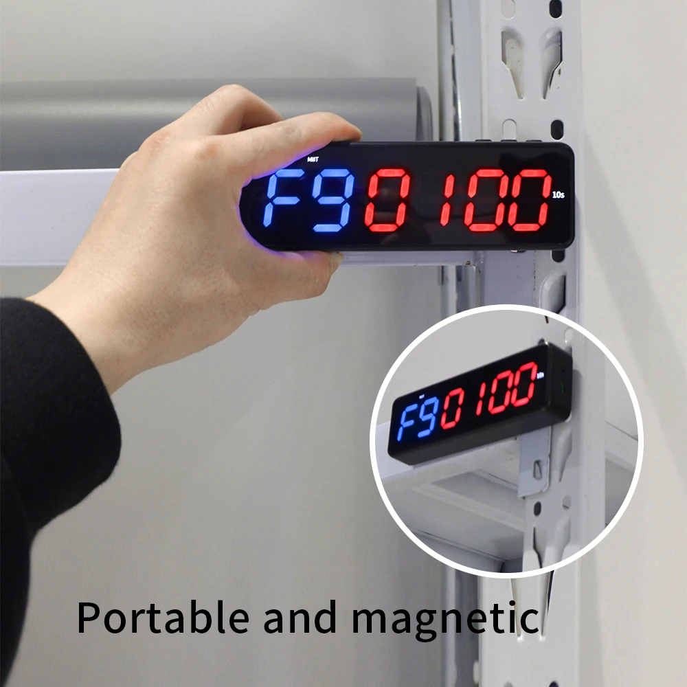 저렴한 1 인치 LED 휴대용 체육관 타이머 스톱워치 무선 블루투스 App 제어 체육관 피트니스 훈련 이상적인 간격 타이머 시계 구매 1 인치 LED 휴대용 체육관 타이머 스톱워치 무선 블루투스 App 제어 체육관 피트니스 훈련 이상적인 간격 타이머 시계