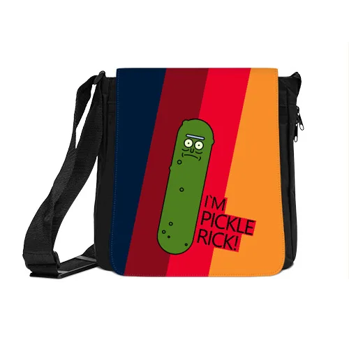 Сумка через плечо Pickle Rick| |