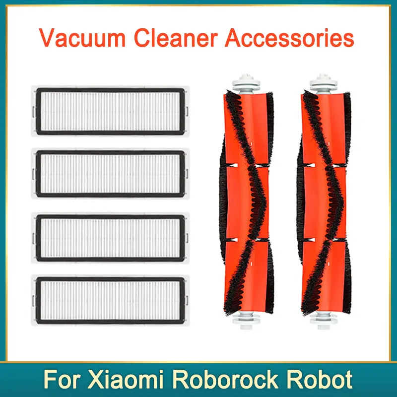 Аксессуары для робота-пылесоса Xiaomi 1 1s Roborock S50 S6 S5 max HEPA фильтр основная и боковая
