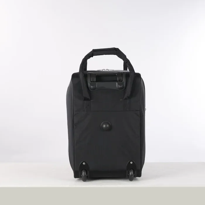 Чемодан малый 20' с сумкой отдел на молнии расширением наружный карман цвет