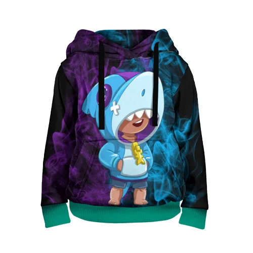 Детская толстовка 3D Леон скин Акулы|Толстовки и кофты| |