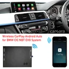 Для BMW CIC NBT Apple carplay kit E60 E61 E90 E91 E92 E93 F10 Android автоматический интерфейс приставка для активации автомобиля зеркало