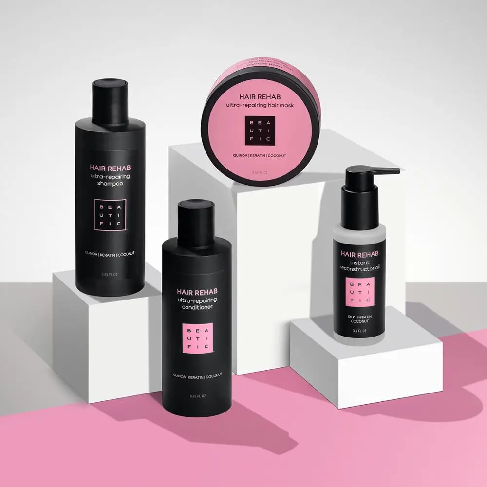 BEAUTIFIC Hair Rehab супер восстанавливающий бальзам кондиционер для поврежденных волос