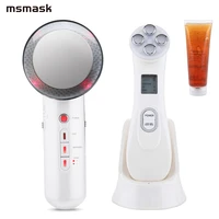 facial mesotherapy electroporationems infrared ultrasonic cavitation rf radio frequency led photon face lifting slim massager