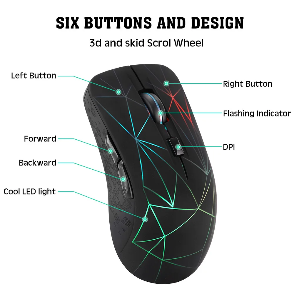 white gaming mouse wireless M424 Flash Rechargeable and Silent Bluetooth Dual Mode 4.0+ 2.4g RGB Wireless Mouse best gaming mouse for large hands