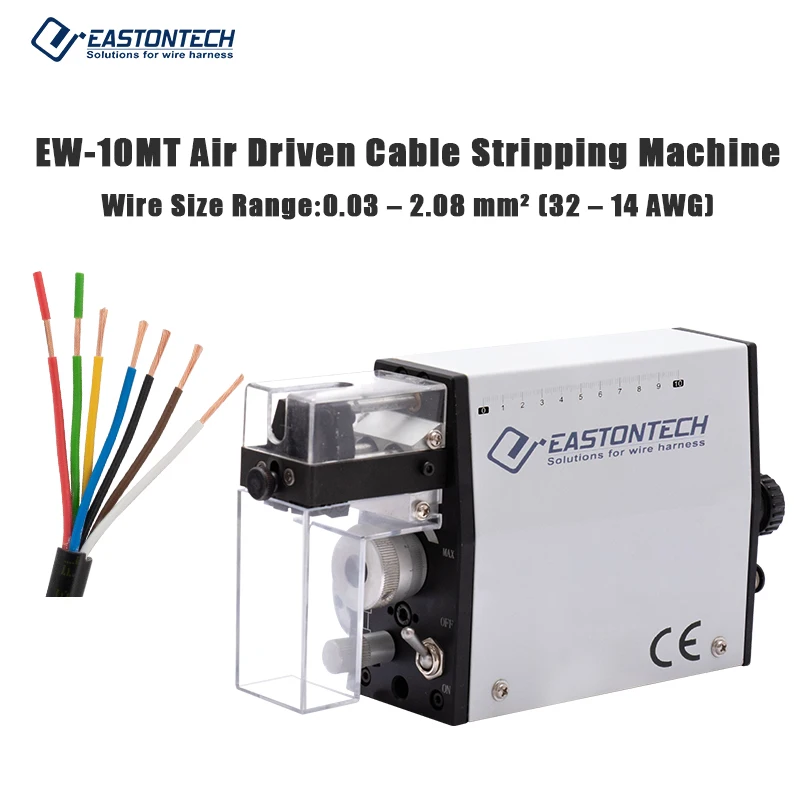 

EASTONTECH EW-10MT Air Driven Cable Peeling Machine Free Shipping