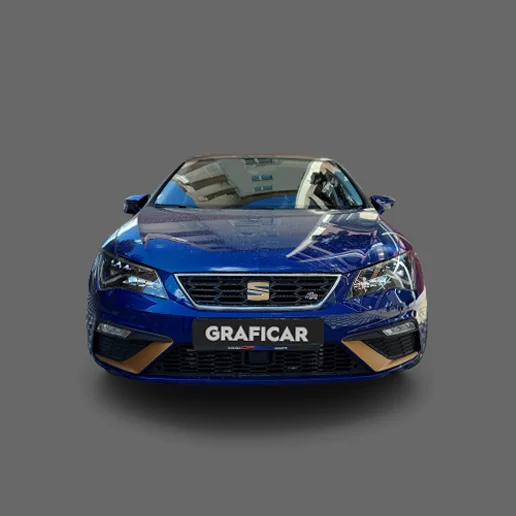 Наклейка на бампер SEAT LEON MK3 FR CUPRA-Виниловая Фольга-наклейка-индивидуальная