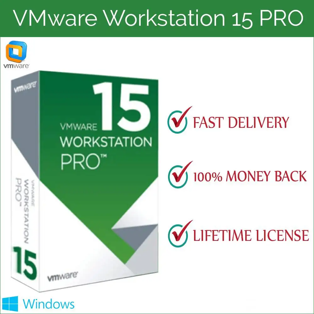 

VMWARE - 15 PRO workstation / 1 day shipping / Global activation