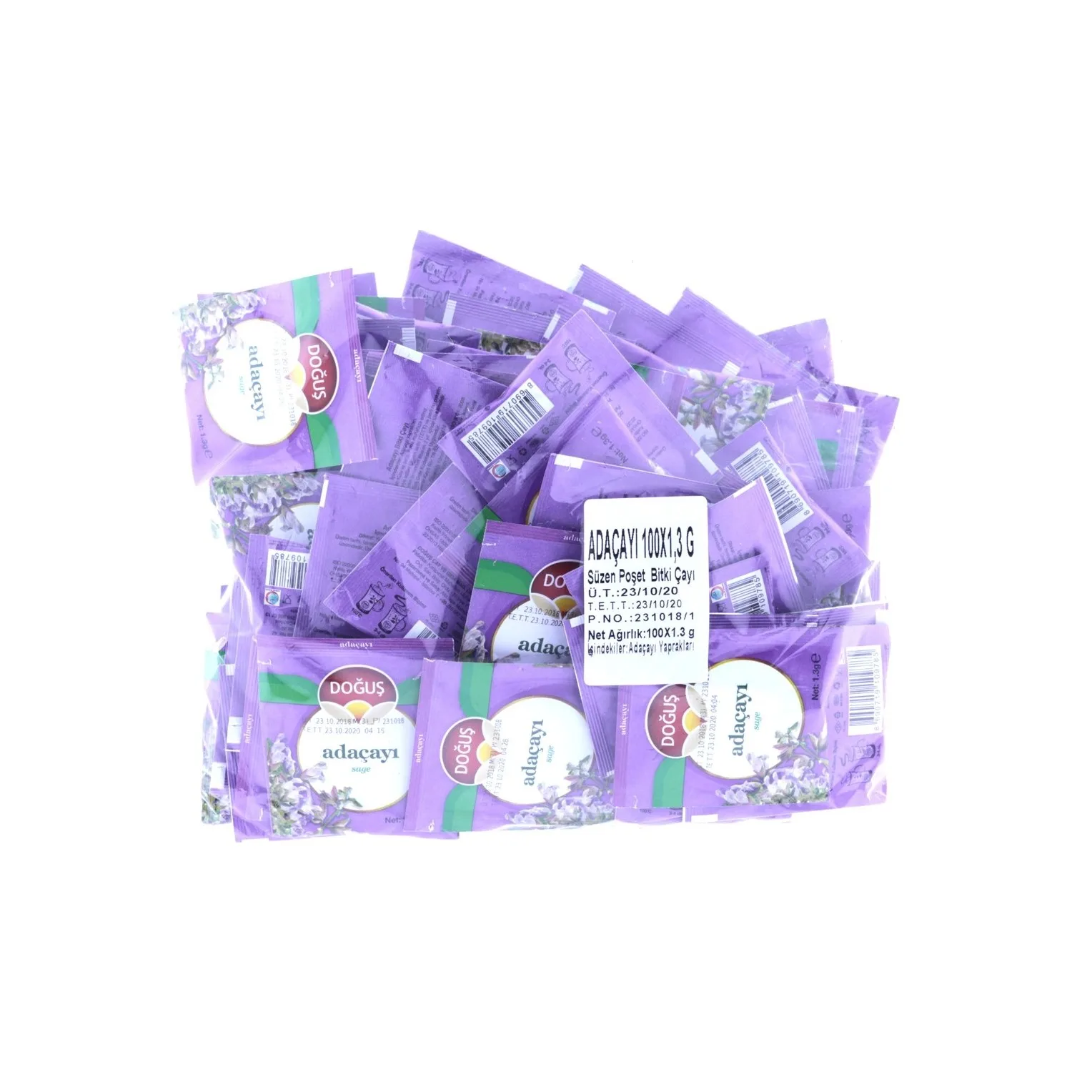 

Doğuş Cup Bag Sage Tea In Package 100 Pieces HERB TEA FREE SHİPPİNG