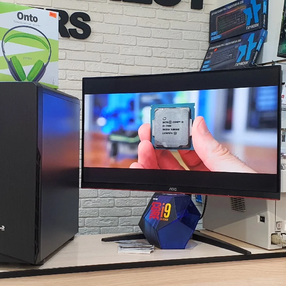 PC 058 Новый Core i5 9400/ 16GB/1TB/ RX 580 8GB Компьютеры до 60 000 р.|Системные блоки| |