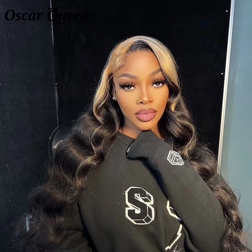 

360 Full Lace Wig Human Hair Prepluck Highlight Blonde Lace Front Wig Human Hair Wigs For Women 13x4 Lace Front Human Hair Wigs