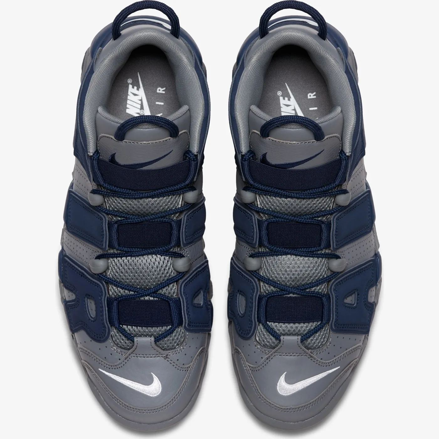 Original Nike Air More Uptempo Hoyas Zephyr Male Blue Sports Shoes 921948 - 003 Men 'S Sneaker | Спорт и развлечения