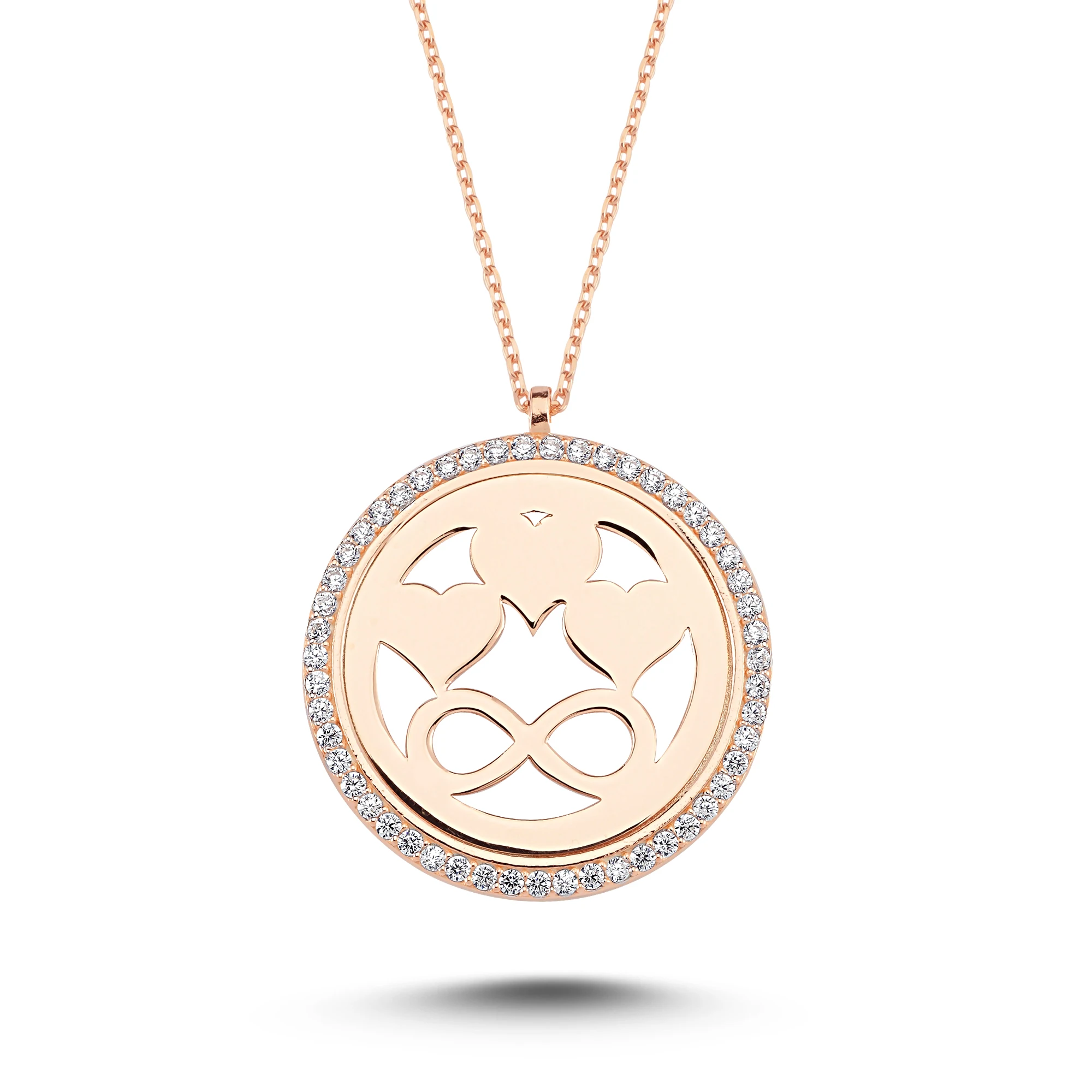 

New 925 Sterling Silver Necklace Necklaces for Women Jewelery Gift Zirkon Stone