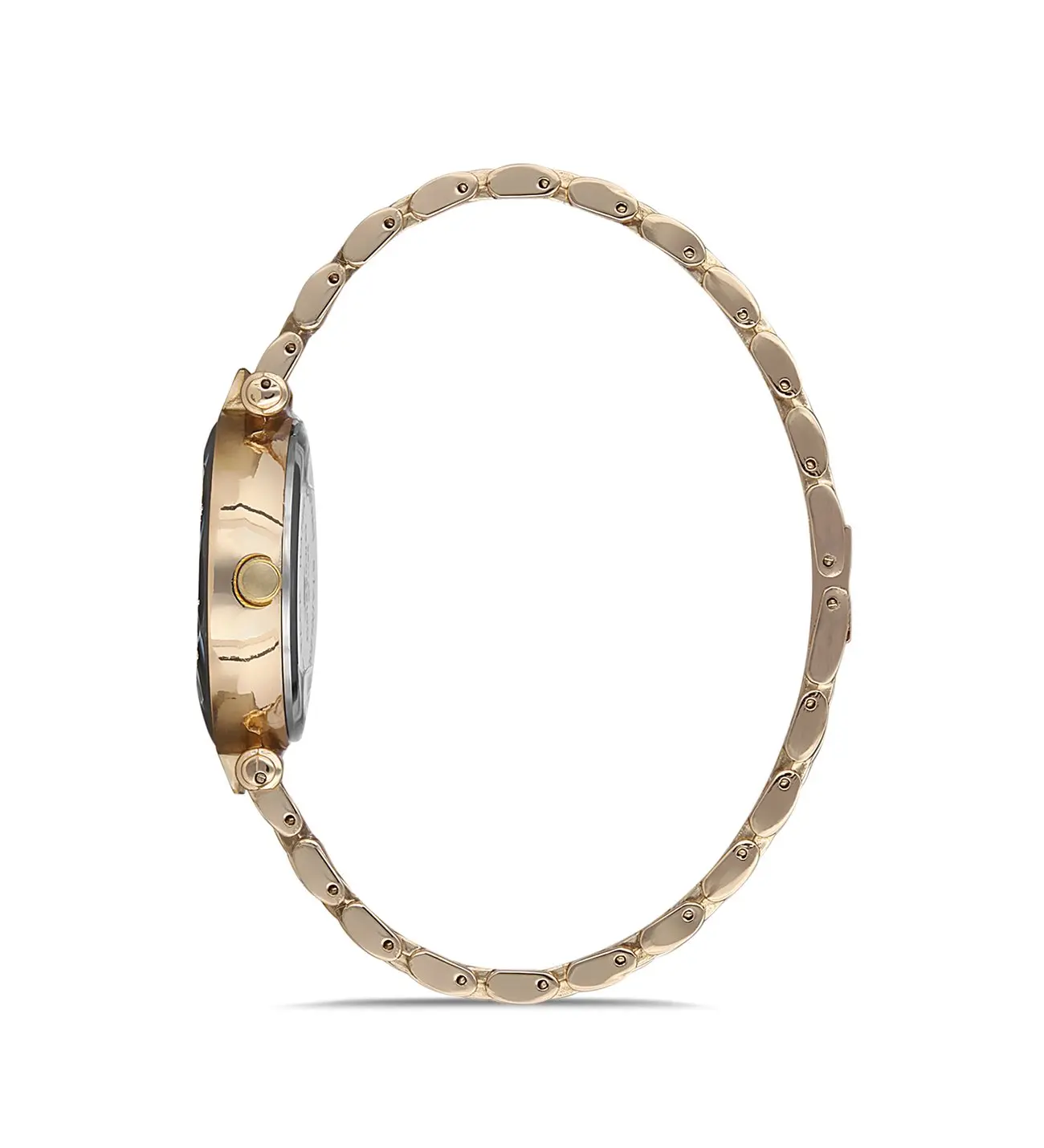 

Women's Gold Metal Band Watch Relogio